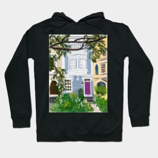 Capitol Hill Rowhouse in Spring Hoodie